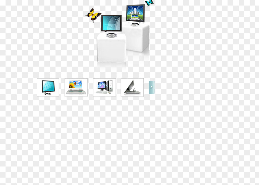 3D Computer Showcase Mouse Download PNG