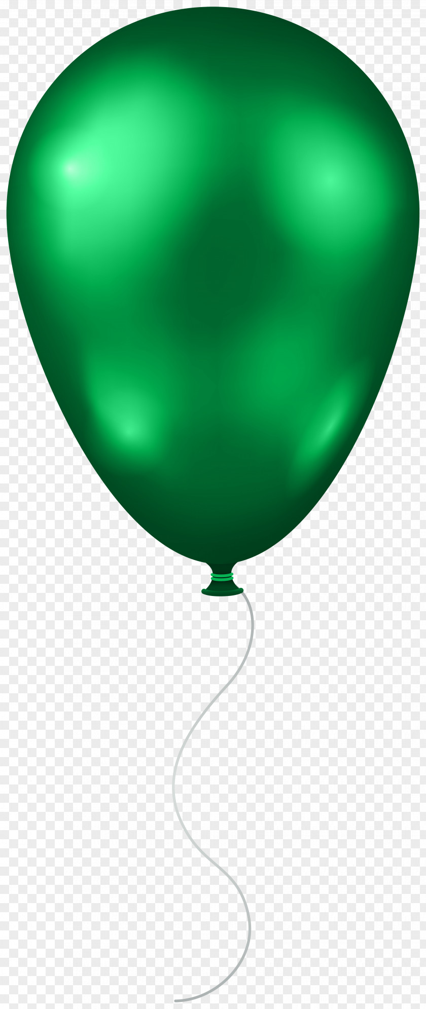 Balloon Green Birthday Clip Art PNG