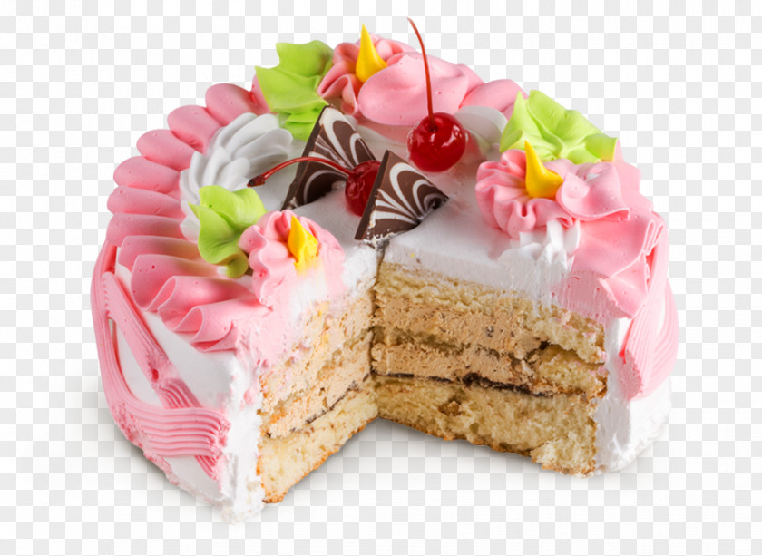 Cake Torte Fruitcake Petit Four Sponge Buttercream PNG