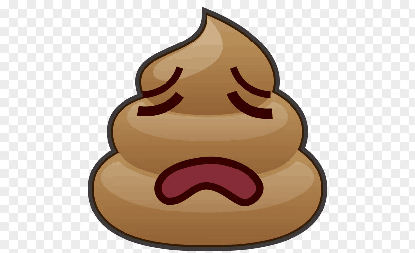 Emoji Pile Of Poo Face With Tears Joy PNG