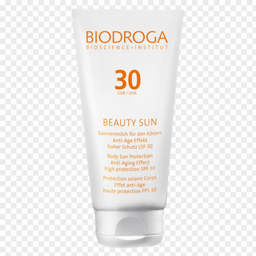 Face Sunscreen Anti-aging Cream Lotion Biodroga PNG