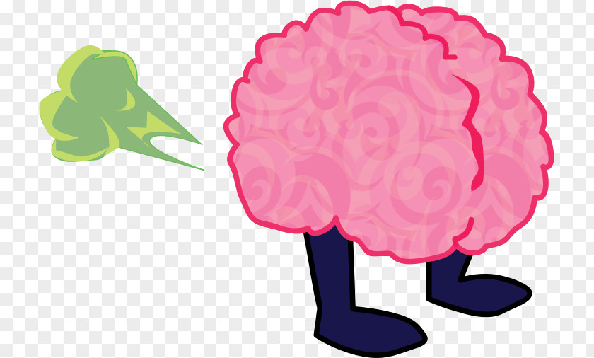 Fart Brain Human Clip Art PNG