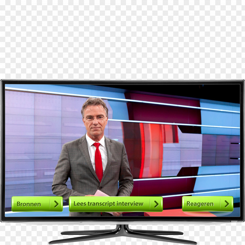 Journalist LCD Television NPO 2 Set Smart TV PNG