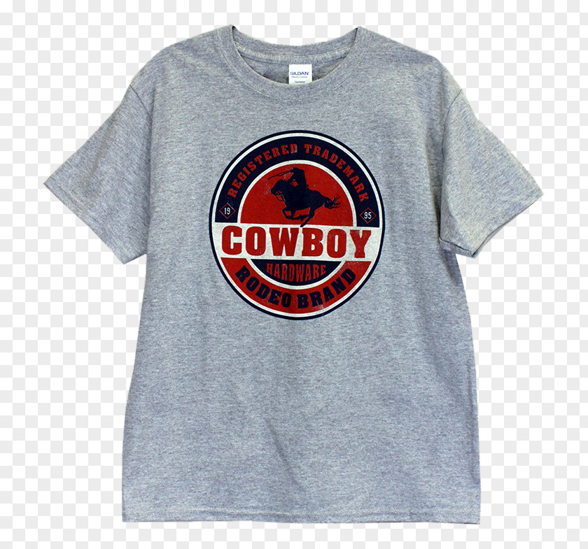 Rodeo Cowboy T-shirt Logo Sleeve Font PNG