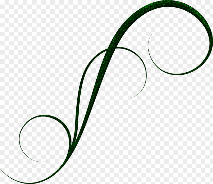 Leaf Line Art Circle Plant Stem Clip PNG