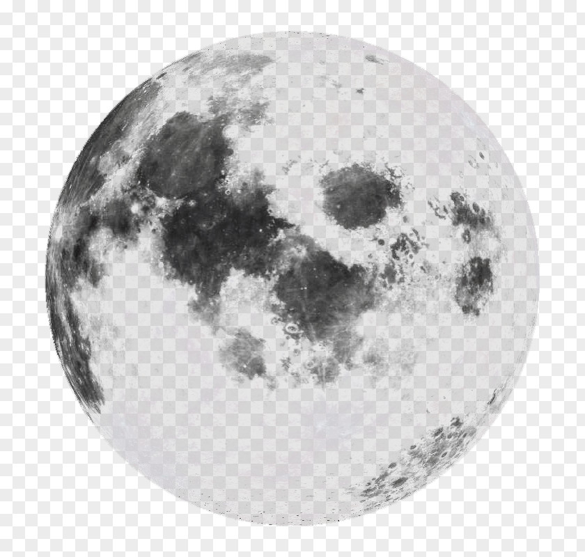 Moon Lunar Phase Full Earth PNG