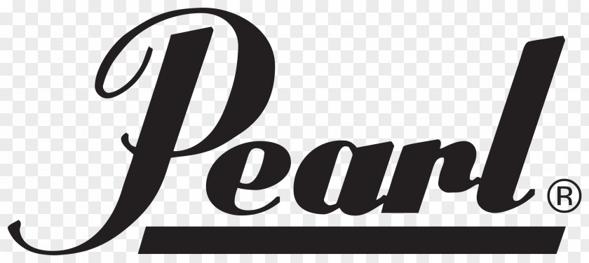 Musical Instruments Logo Pearl Drums Font PNG