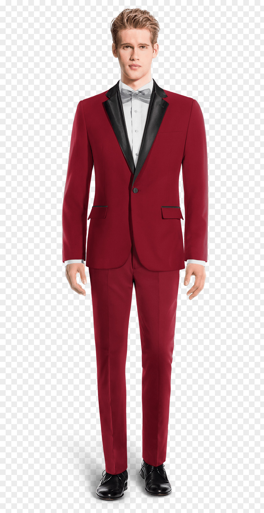 Suit Tuxedo Double-breasted Pants Wool PNG