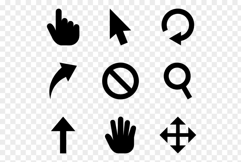 Symbol Arrow Computer Mouse Pointer Cursor PNG