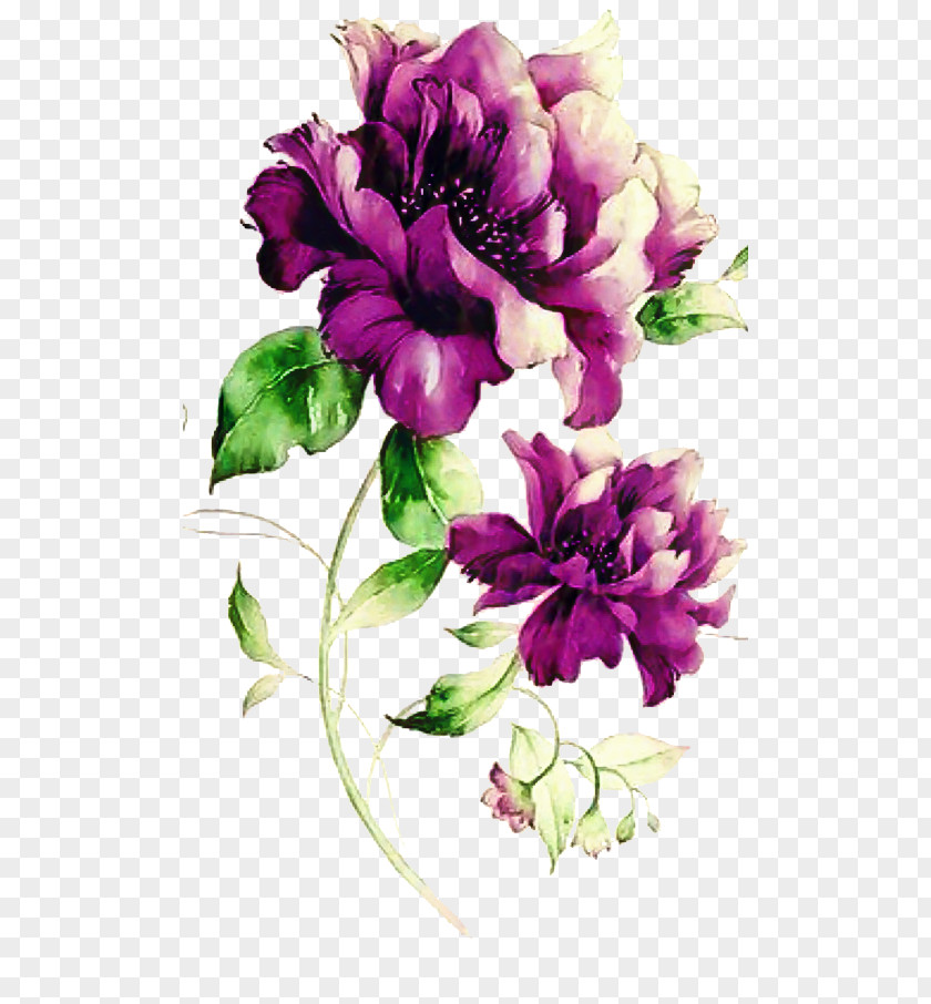 Artificial Flower Bouquet Of Flowers Drawing PNG