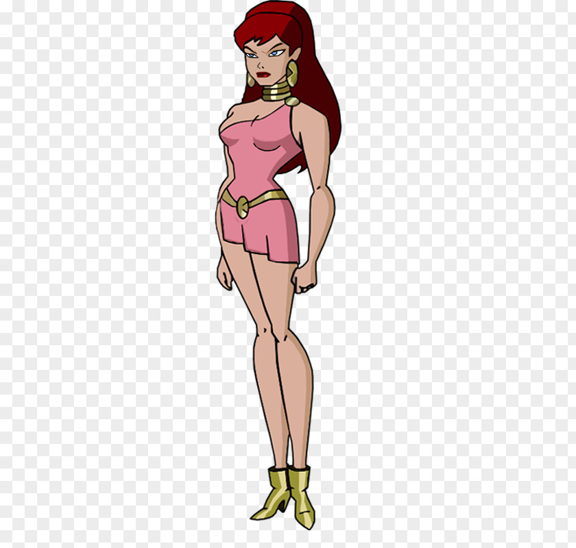 Gwen Tennyson Cosplay Giganta Batman Martian Manhunter DC Animated Universe Comics PNG