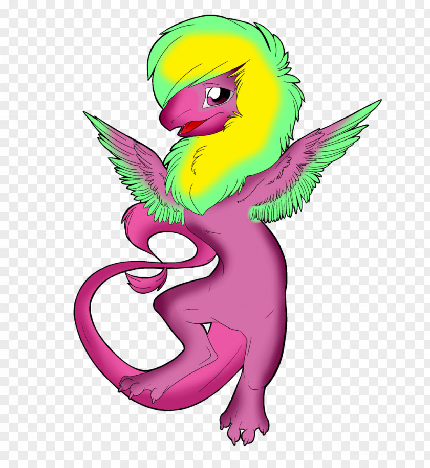 Parrot Beak Pink M Clip Art PNG