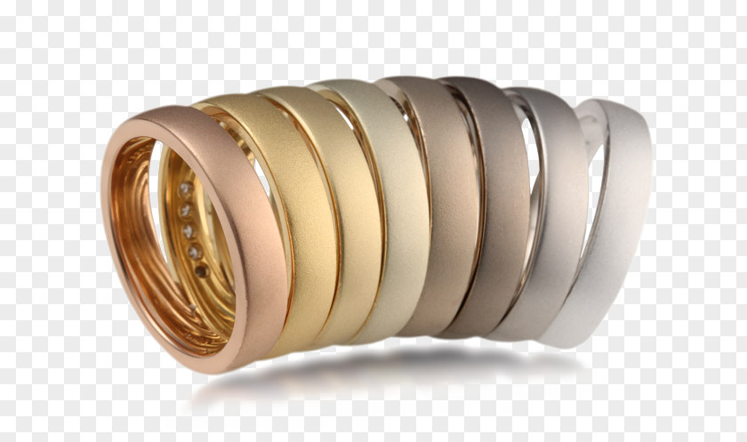 Precious Metal Ring Metallic Color PNG