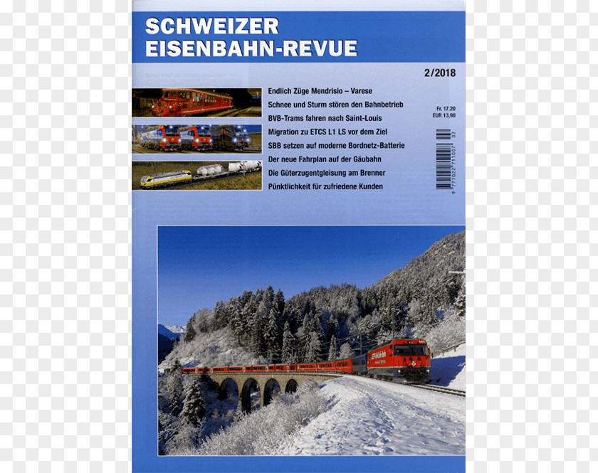 Switzerland Schweizer Eisenbahn-Revue Transport Railroad European Train Control System PNG