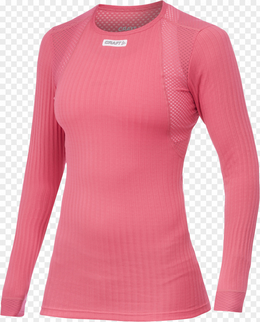T-shirt Clothing Long Underwear Pink PNG