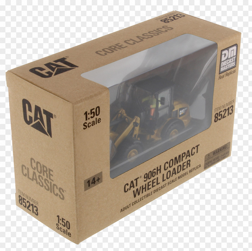 Excavator Caterpillar Inc. Die-cast Toy Loader 1:50 Scale PNG