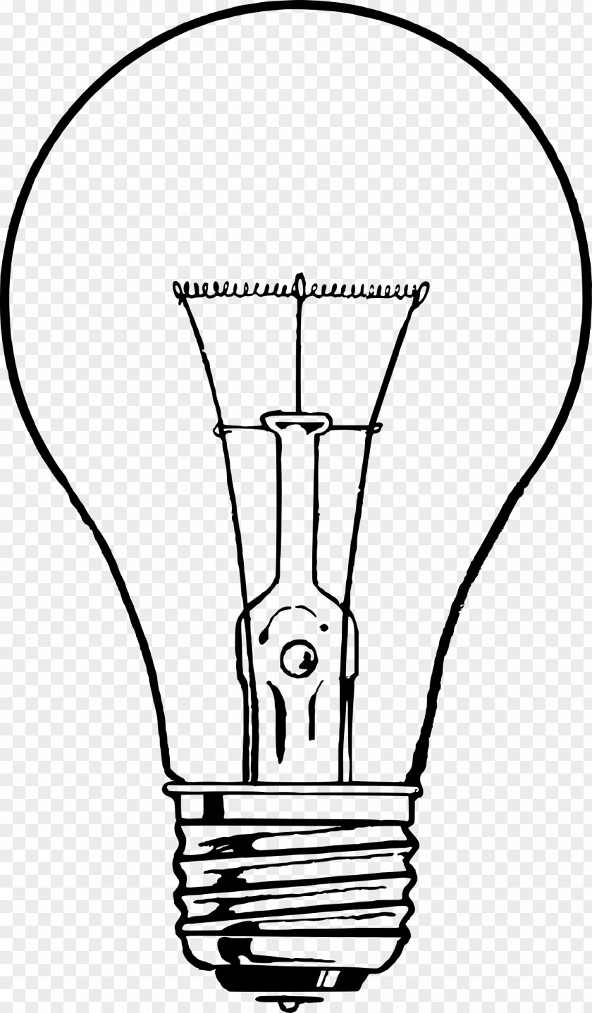 Lamp Incandescent Light Bulb Drawing Line Art PNG