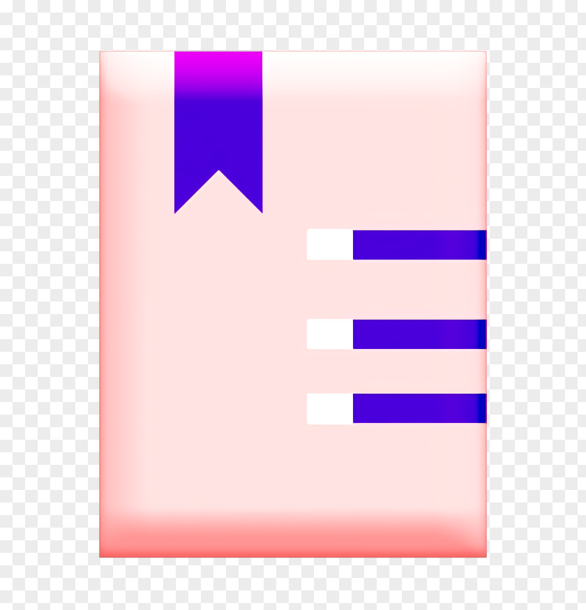 Logo Rectangle Book Icon Bookmark Doc PNG