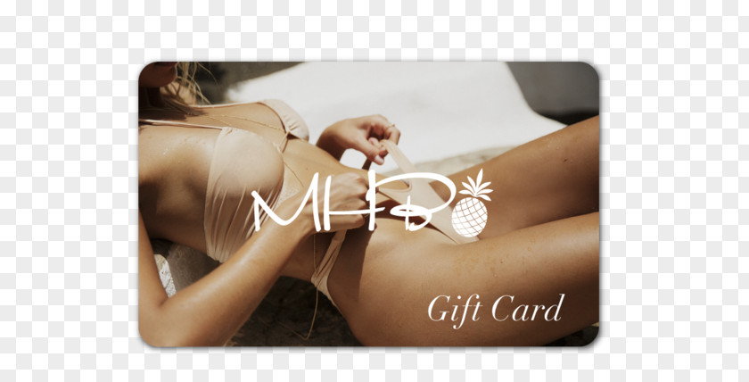 Online Shopping Carnival Gift Card Swimsuit Women's Beachwear Fashion Model PNG