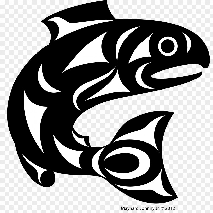 Pacific Northwest Coast Salish Visual Arts By Indigenous Peoples Of The Americas Black And White Clip Art PNG