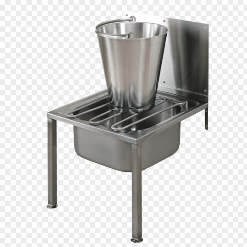 Sink Table Bucket Franke Steel PNG