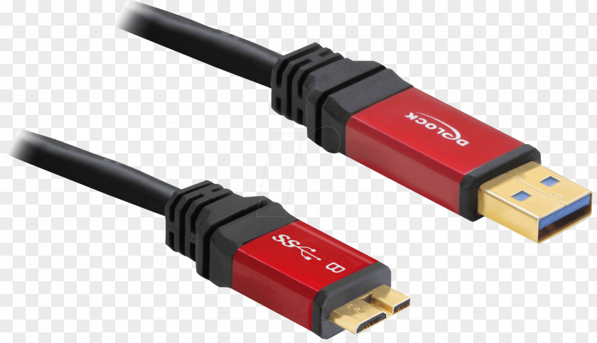 USB 3.0 Electrical Cable Micro-USB Connector PNG