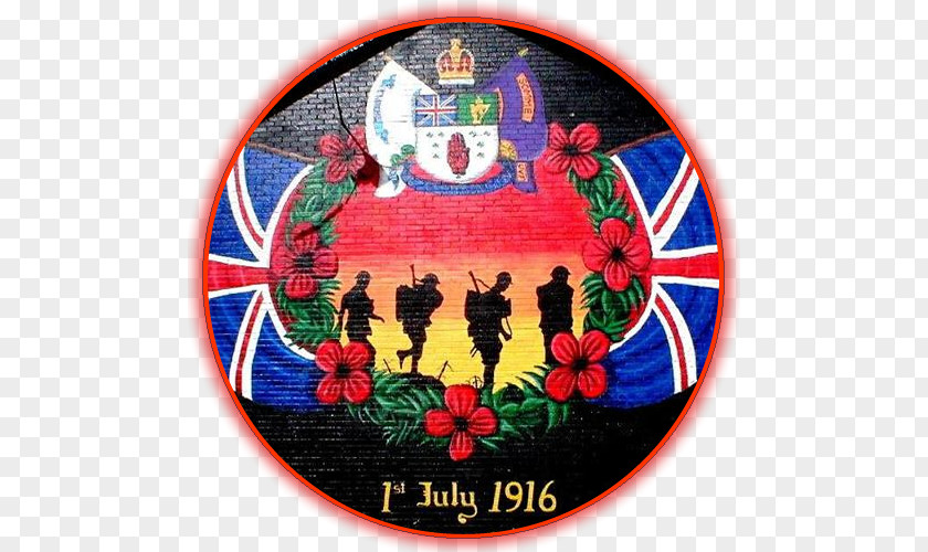 Mural Bangor Battle Of The Somme Shankill Road Ulster Loyalism Volunteer Force PNG