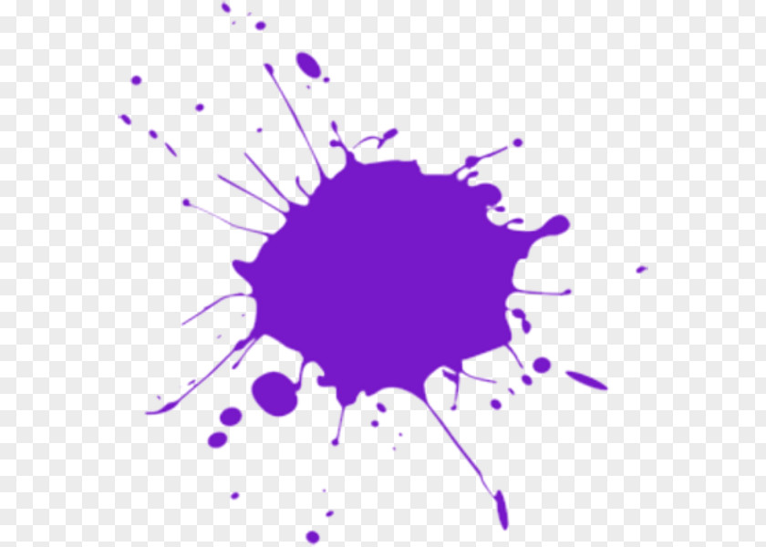 Splatter Cliparts Paint Purple Clip Art PNG