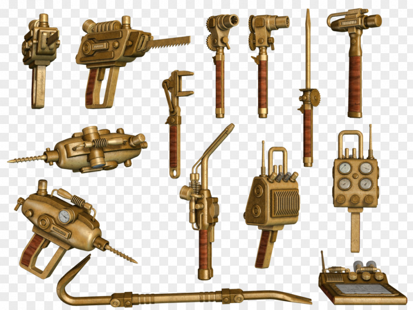 Steampunk Tool Theatrical Property Science Fiction PNG