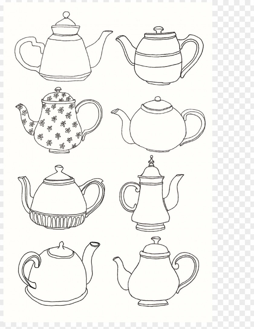 Teapot I'm A Little Drawing Teacup PNG