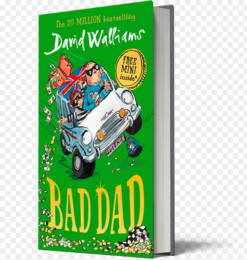 Book Bad Dad The World Of David Walliams Hardcover Grandpa's Great Escape Boy In Dress PNG