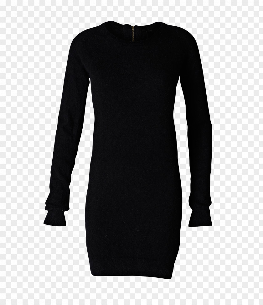 Dress Little Black Shoulder M PNG