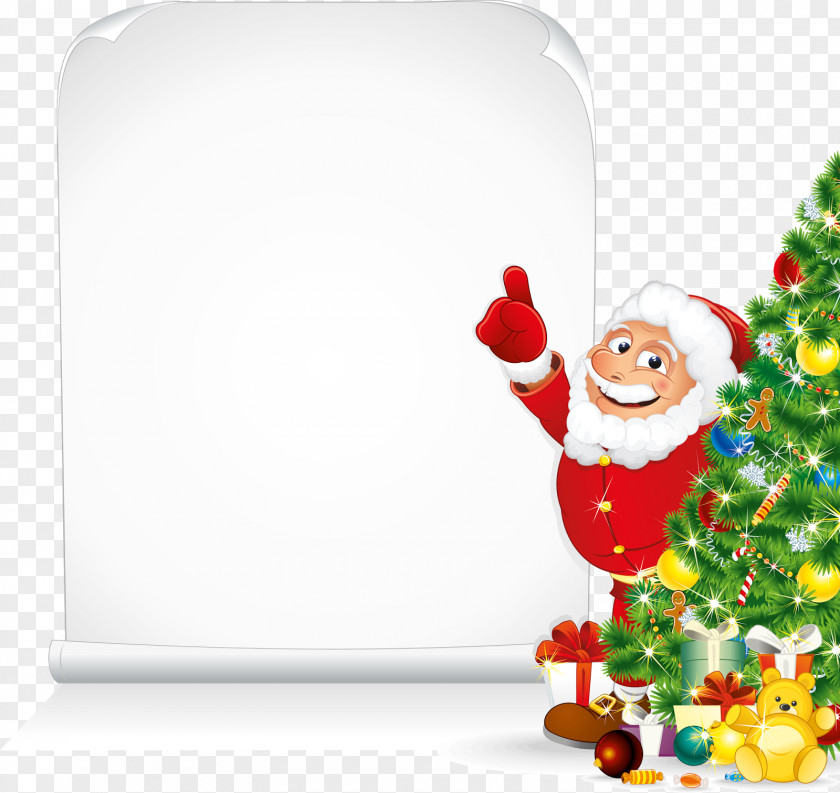 Saint Nicholas Santa Claus Christmas Card Clip Art PNG