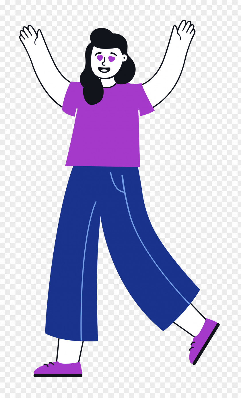 Standing Girl Woman PNG