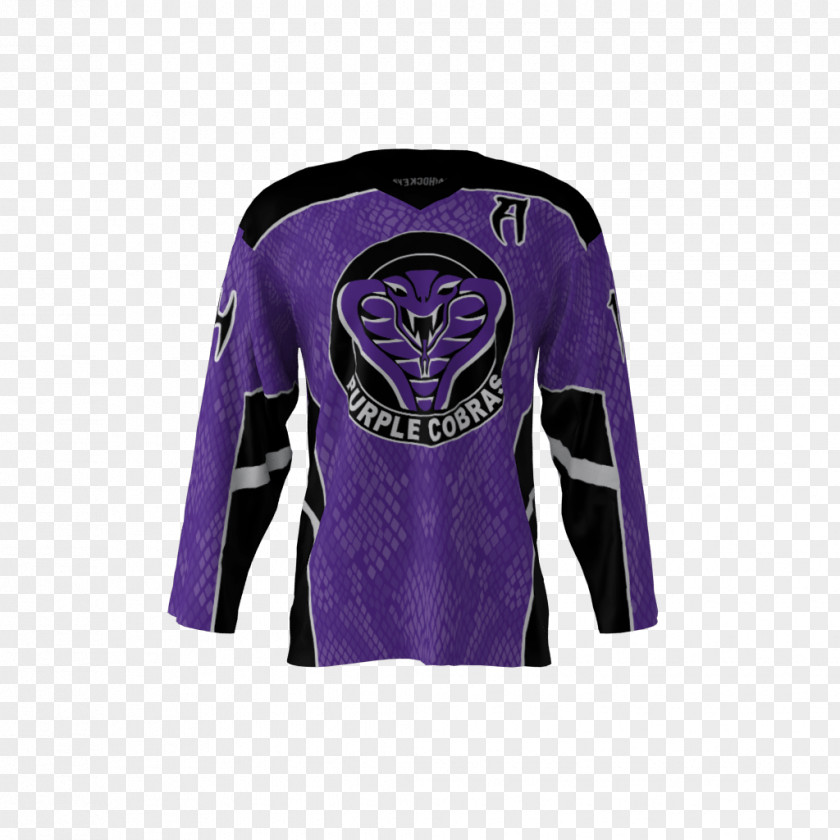 T-shirt Sleeve Hoodie Jersey Purple PNG