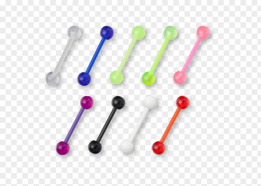 Barbell Body Jewellery Labret Piercing PNG
