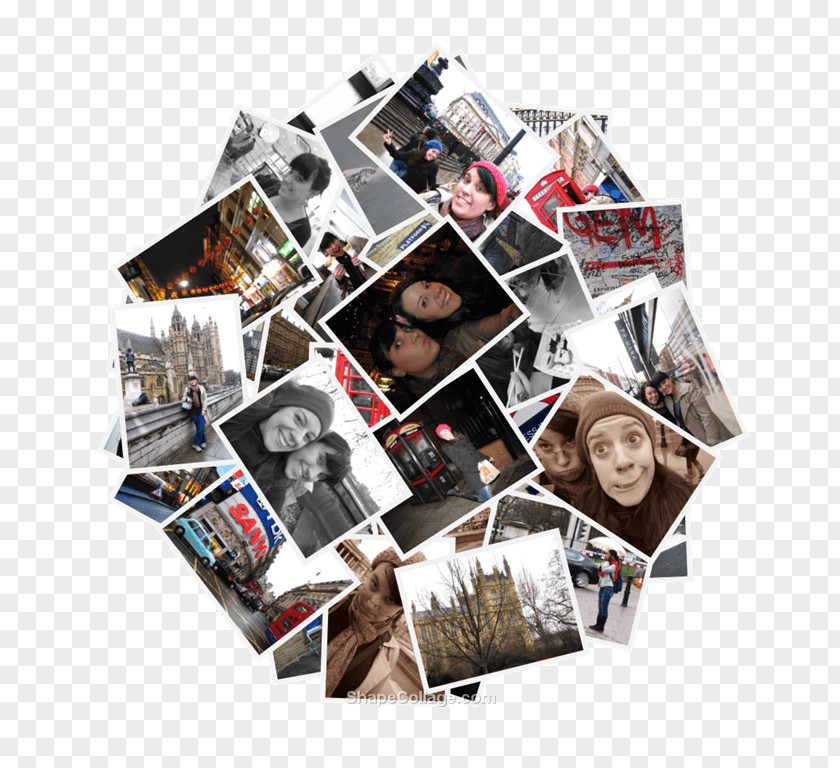 Collage Photography Art PNG