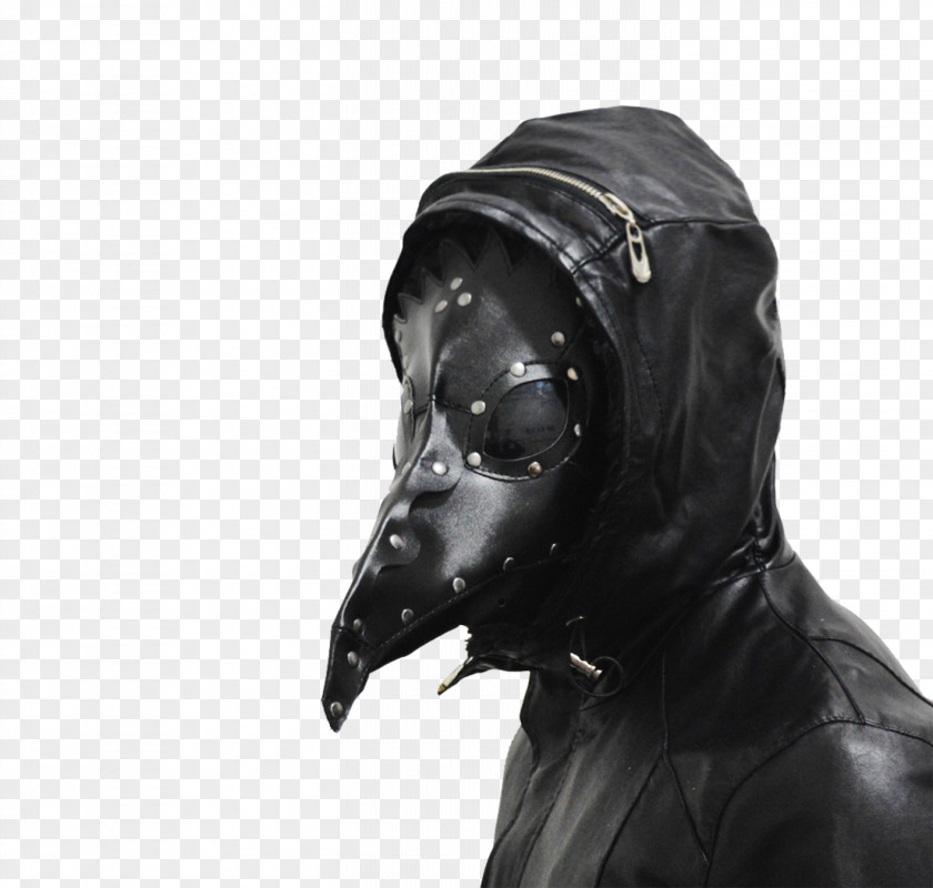 Gothic Mask Black Death Plague Doctor Costume PNG