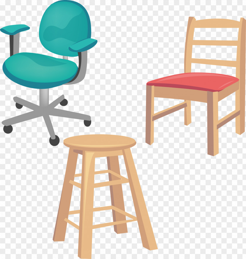 Vector Material Wooden Chair Stool Table Bar Wood PNG