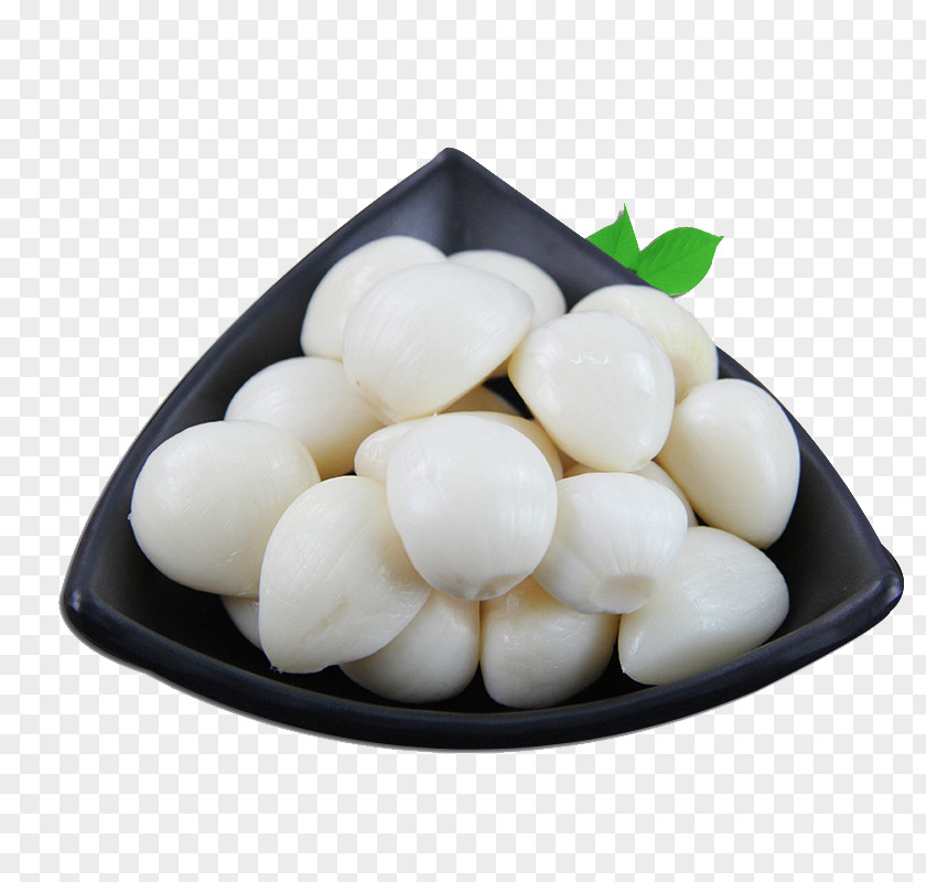 A Bowl Of Garlic Vinegar Snack Food PNG