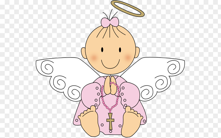 Angel Baby Baptism First Communion Eucharist Child Infant PNG