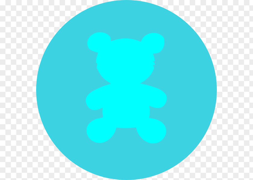 Bear Blue Clip Art PNG