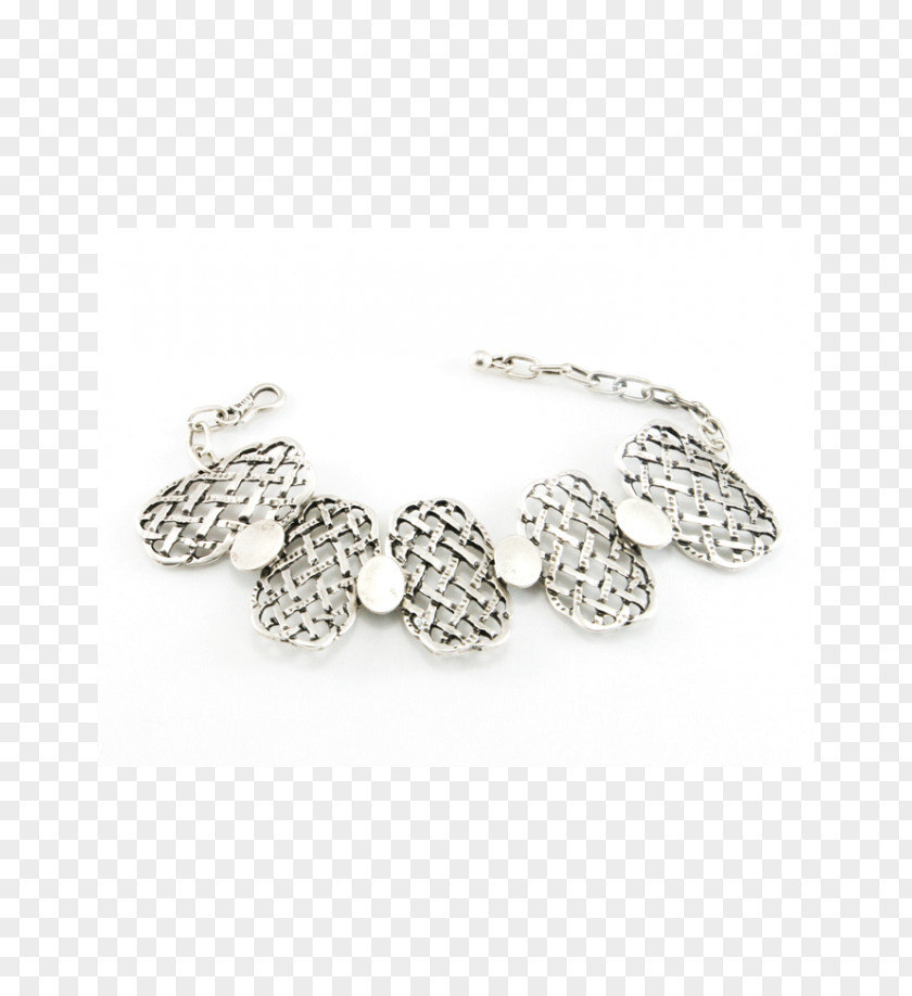Bohemian Style Earring Silver Bracelet Necklace Body Jewellery PNG