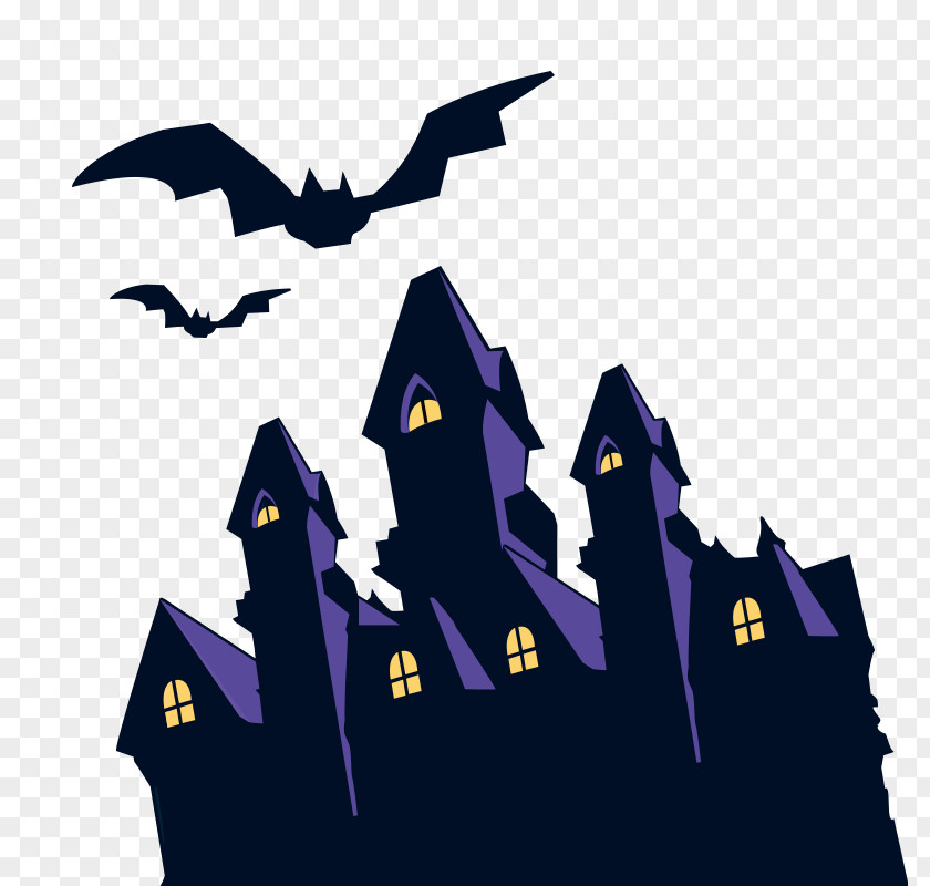 Castle Halloween Trick-or-treating PNG