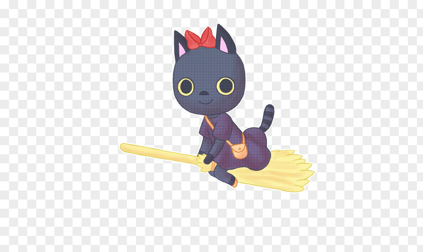 Delivery Kiki] Animal Crossing: New Leaf Wild World Cat Video Game Studio Ghibli PNG