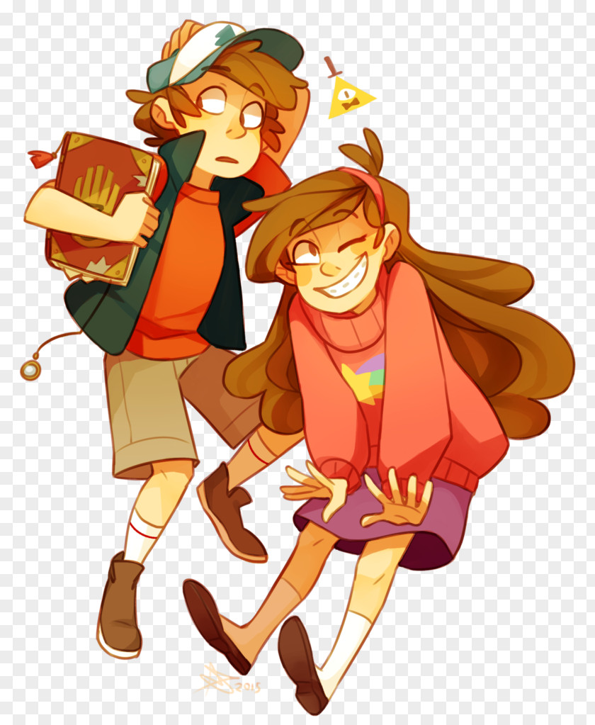 Dipper Pines Mabel Bill Cipher Writer Television Show PNG