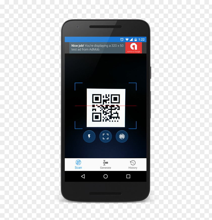 Smart Phone Barcode Scanner Feature Smartphone Scanners QR Code PNG