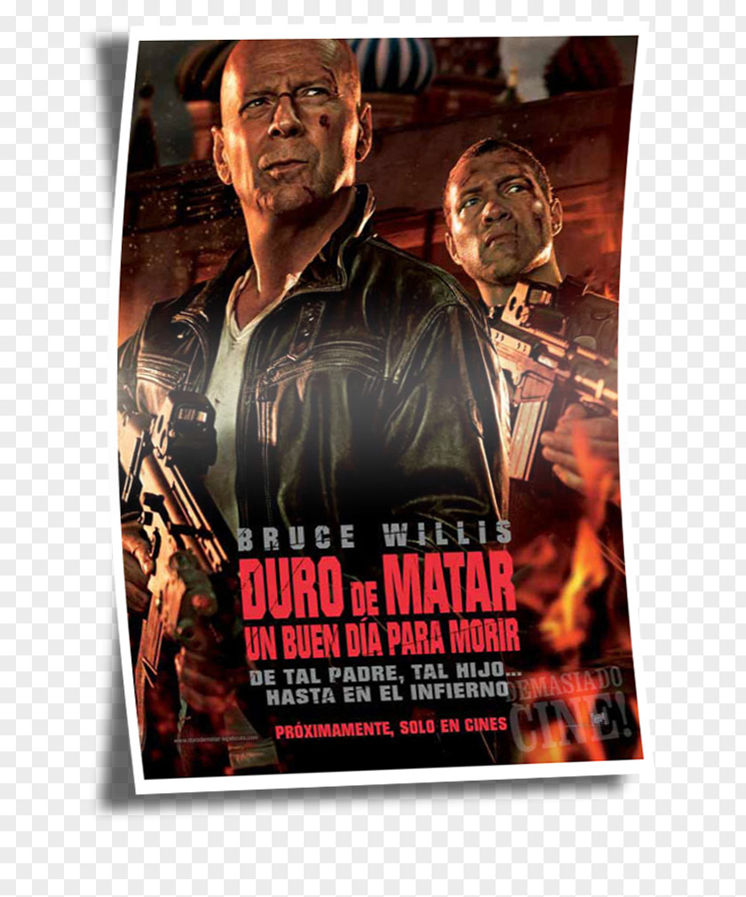 Bruce Willis A Good Day To Die Hard Action Film PNG