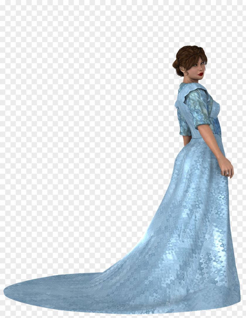 Dress Ball Gown Woman PNG