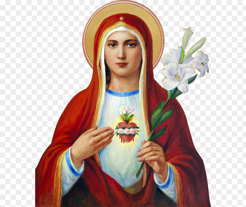 Mary Immaculate Heart Of Sacred Feast The Conception PNG
